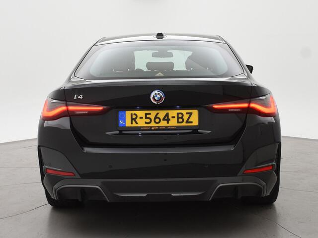 BMW i4 eDrive40 84 kWh M-SPORT + ADAPTIVE CRUISE | SFEERVERLICHTING | LEDER SPORTINTERIEUR