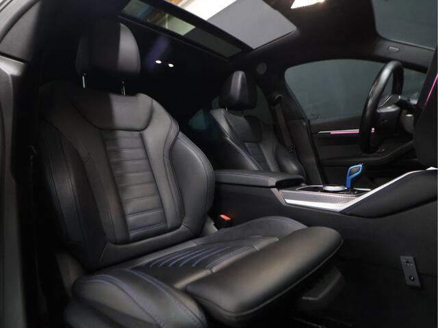 BMW i4 M50 High Executive 84 kWh [SCHUIFKANTELDAK, HARMAN/KARDON, APPLE CARPLAY, ANDROID, CRUISE CONTROL, STOELVERWARMING, MEMORY SEATS, HEAD UP DISPLAY, DIGITAL DASH, CAMERA, PDC 360, LEDER, SFEERVERLICHTING, ELEKTRISCHE A