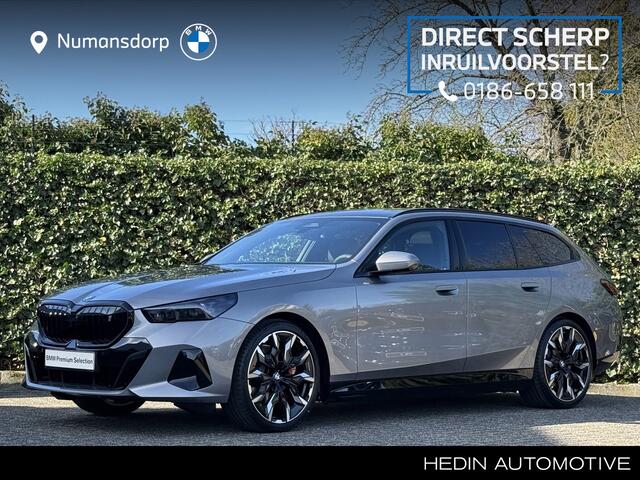 BMW i5 Touring eDrive40 | M-Sport Pro | 21'' | Panorama. | Comfortstoel. + vent. | B&W | Trekhaak | Park. Plus | Head-Up | Driv. Plus | Stuur + stoelverw.