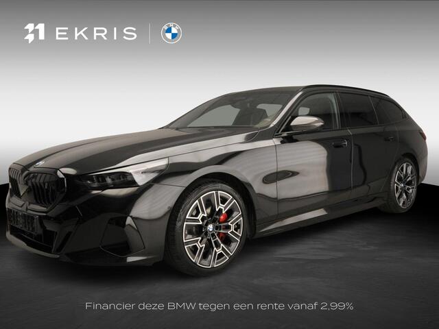 BMW i5 Touring xDrive40 | M-Sportpakket | LED | Leder | HUD | Active cruise | Panoramadak | Trekhaak | M-Zetels | DAB | Bowers & Wilkins sound | Alu 20 inch