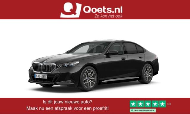 BMW i5 eDrive40 84 kWh M Sport - Panoramadak - Driving Assistant Plus - Stoelverwarming voor/achter - Stoelventilatie - Comfort Access - Parking Assistant Professional - Getinte Ruiten -