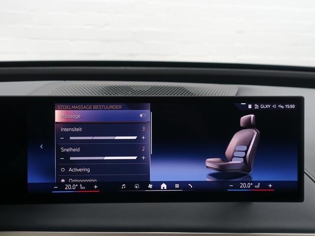 BMW iX xDrive40 M Sport Plus 77 kWh- Stoelmassage, Harman Kardon, 360 Camera, Head Up, Memory Seats, Sfeerverlichting