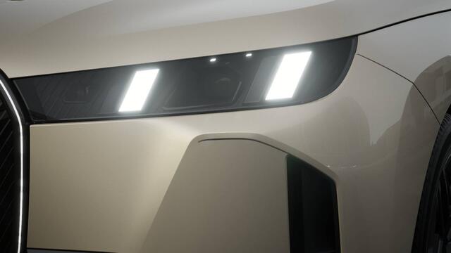 BMW iX xDrive45 M Sport / Panoramadak Sky Lounge / Trekhaak / M Multifunctionele Stoelen / Soft-Close / Parking Assistant Professional / Active Steering
