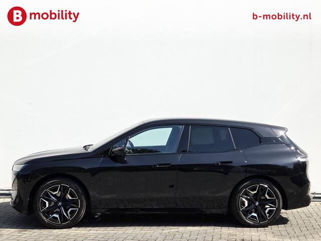 BMW iX xDrive50 High Executive M-Sport SOH 97% Panoramadak Laser Trekhaak 2500kg | Adaptive Cruise Control | Soft Close | Head-Up | Bowers&Wilkins | 360 Camera