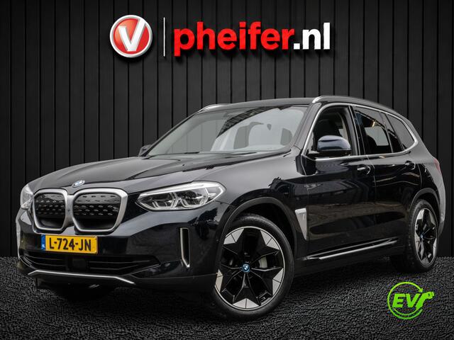 BMW iX3 High Executive 80 kWh SOH 96% Trekhaak/ Leer/ Sportstoelen/ Panoramadak/ Harman-Kardon/ Head up/ Sfeerverlichting/ 360 Camera