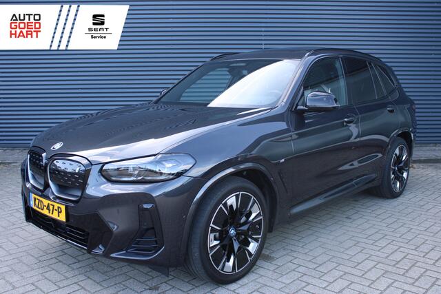 BMW iX3 M-Sport 80 kWh Panoramdak Leer 20"LMV Adaptive-Cruise Shadow-Line