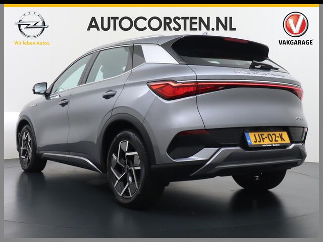 BYD Atto 3 60kWh Design SOH 98% Panoramadak Leder+Elektr.Verst. Warmtepomp Adaptieve Cruise 360°Camera Apple Carplay Android Auto Elektr.Achterklep Design Verkeersbord detectie WiFi DAB Led Rijstrooksensor Keyless Smartphone Entry Fabrieksgarantie tot 20-12-2028/150