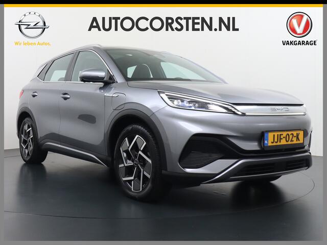 BYD Atto 3 60kWh Design SOH 98% Panoramadak Leder+Elektr.Verst. Warmtepomp Adaptieve Cruise 360°Camera Apple Carplay Android Auto Elektr.Achterklep Design Verkeersbord detectie WiFi DAB Led Rijstrooksensor Keyless Smartphone Entry Fabrieksgarantie tot 20-12-2028/150