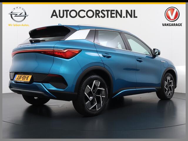 BYD Atto 3 60kWh Design SOH 96% Panoramadak Leder+Elektr.Verst. Warmtepomp Adaptieve Cruise 360°Camera Apple Carplay Android Auto Elektr.Achterklep Design Verkeersbord detectie WiFi DAB Led Rijstrooksensor Keyless Smartphone Entry Fabrieksgarantie tot 12-12-2030 /15