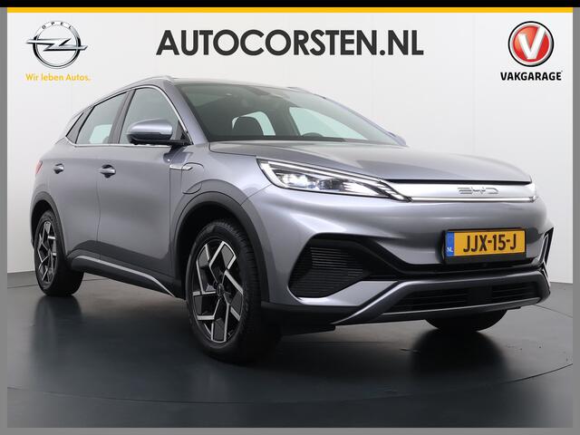BYD Atto 3 Comfort 60kWh Pano-dak Leer+Elektr.Verst. Warmtepomp Adaptieve Cruise 360°Camera Apple Carplay Android Auto Elektr.Achterklep Design Verkeersbord detectie WiFi DAB Led Rijstrooksensor Keyless Smartphone Entry S.O.H. 96% Fabrieksgarantie tot 20-12-2028/150