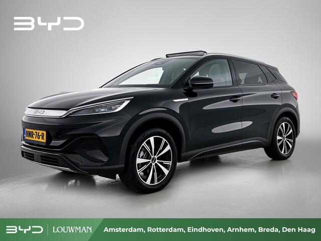 BYD Atto 3 Comfort 60 kWh | Modeljaar 2025 | Zwart Leder | 18" glossy velgen | Regensensor |
