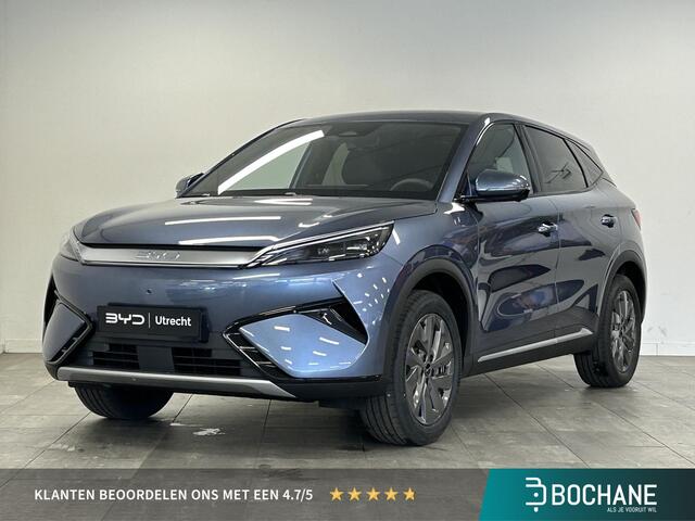 BYD Atto 3 EVO Design 74.8 kWh ZWART LEDER | VOORRAAD VOORDEEL ¤2950,-