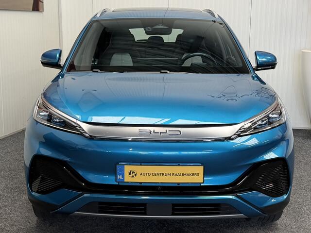 BYD Atto 3 DESIGN 60 kWh WLTP 420 KM * 45 STUKS OP VOORRAAD* APPLE CARPLAY/ ANDROID AUTO ELEK. ACHTERKLEP PANORAMADAK ELEK. VOORSTOELEN KEYLESS ENTRY/ START 360 CAMERA STOELVERWARMING NAVI