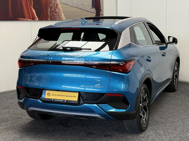 BYD Atto 3 DESIGN 60 kWh WLTP 420 KM * 45 STUKS OP VOORRAAD* APPLE CARPLAY/ ANDROID AUTO ELEK. ACHTERKLEP PANORAMADAK ELEK. VOORSTOELEN KEYLESS ENTRY/ START 360 CAMERA STOELVERWARMING NAVI