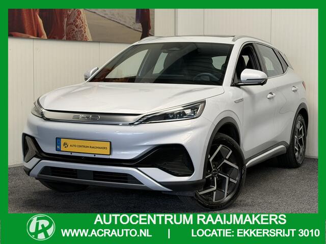 BYD Atto 3 DESIGN 60 kWh WLTP 420 KM * 45 STUKS OP VOORRAAD* APPLE CARPLAY/ ANDROID AUTO ELEK. ACHTERKLEP PANORAMADAK ELEK. VOORSTOELEN KEYLESS ENTRY/ START 360 CAMERA STOELVERWARMING NAVI NIEUWSTAAT !!!