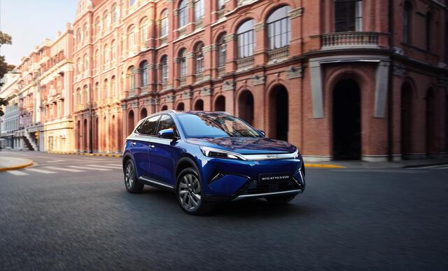 BYD Atto 3 EVO Design | €2950 EV-Voordeel | 360° Camera | Apple Carplay & Android Auto | Google Built-In Navi | Stadsbereik 710 KM WLTP | 1500 KG Trekgewicht | Elektrisch Verstelbare Stoelen