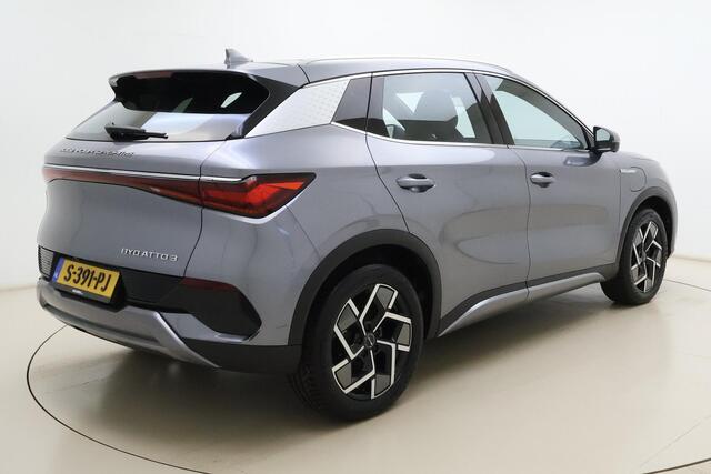 BYD Atto 3 Comfort 60 kWh SOH: 91% | Panoramisch schuif/kanteldak | Navigatie | Keyless | Camera | Stoelverwarming | Lederen bekleding | Adaptive cruise control | DAB radio