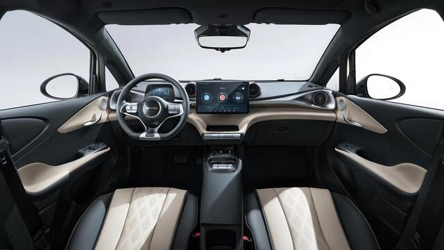 BYD Dolphin Design 60.4 kWh Black en Brown interieur | Design | 427 WLTP | 360 graden camera | Stuurwielverwarming