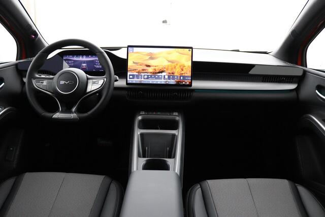 BYD Dolphin G DM-i Comfort NIEUW/ 1040 KM / Sunset Orange / 105 EV / 360°-camera / HUD /