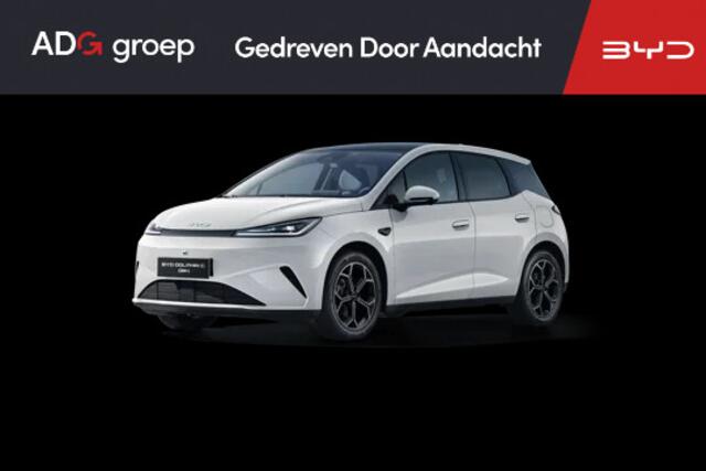 BYD Dolphin G DM-i Comfort NIEUW/ 1040 KM / Skiing White / 105 EV / 360°-camera / HUD /