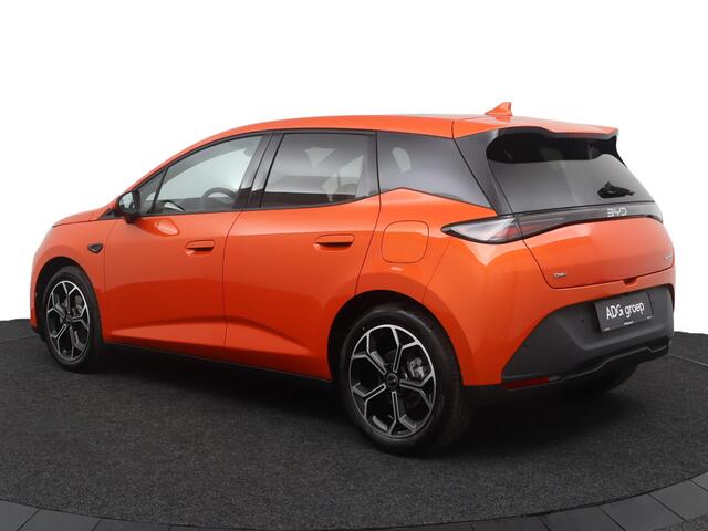 BYD Dolphin G DM-i Boost NIEUW/ 1040 KM / Sunset Orange / 105 EV / Android Auto en Apple Carplay