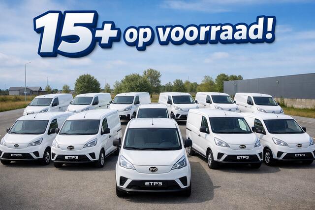 BYD ETP3 Standard 45 kWh | 15+ op voorraad! | A. camera | Clima | PDC | 2x schuifdeur |