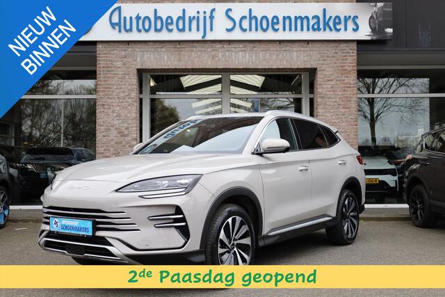 BYD Seal U 1.5 DM-i FWD Boost ZWART-LEER CARPLAY PANO 360-CAMERA STOELVENTILATIE STUUR/STOELVERW. HUD ADAPTIVE-CRUISE CLIMA NAVI 2XPDC 19''LMV ENZ ENZ!