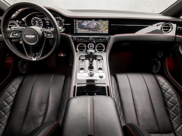 Bentley CONTINENTAL GT 4.0 V8 Mulliner (DEALER ONDERHOUDEN, ROTATING DISPLAY, SFEERVERLICHTING, BANG & OLUFSEN, DIAMOND STITCHING, STOELVERKOELING/VERWARMING, NIGHT VISION, MASSAGE, NIEUWSTAAT)