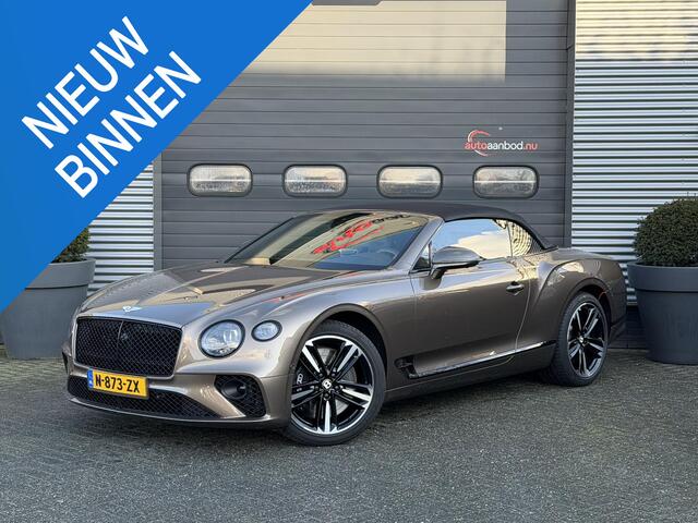 Bentley CONTINENTAL GTC 6.0 W12 | 360* Camera | Massage | Head-Up | Nightvision | Stoelverwarming/Koeling | Adaptive Cruise Control | DAB |