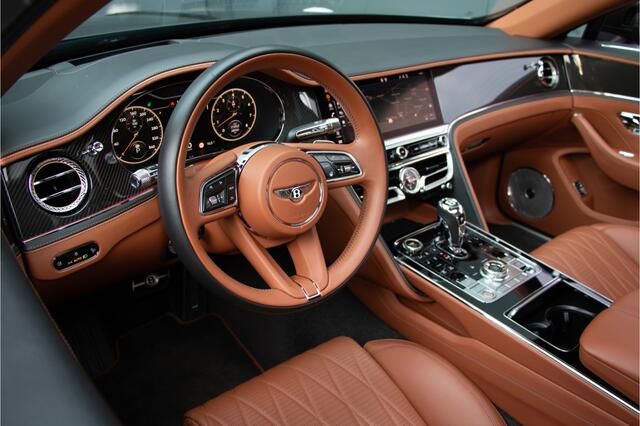 Bentley Flying Spur 6.0 W12 635PK | NL AUTO | BTW | Naim | Mulliner |Carbon | Head Up | Massage | Rear Entertainment | Ventilatie Stoelen | Stuurverwarming | Pano | Lane & Side Assist | ACC | Nachtzicht | Isolatieglas | Matrix | Black Pack | Bentley Rotating Display |22" Spe