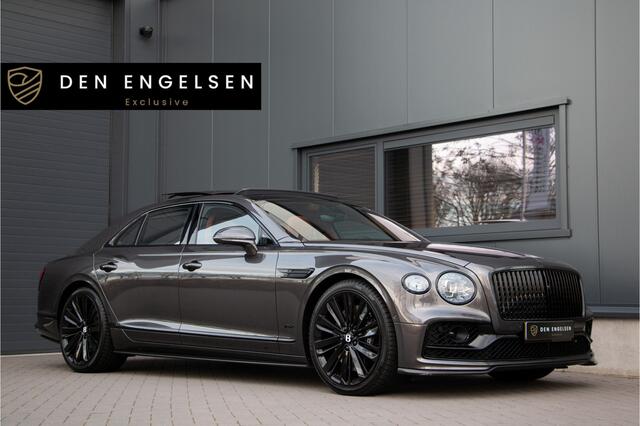 Bentley Flying Spur 6.0 W12 635PK | NL AUTO | BTW | Naim | Mulliner |Carbon | Head Up | Massage | Rear Entertainment | Ventilatie Stoelen | Stuurverwarming | Pano | Lane & Side Assist | ACC | Nachtzicht | Isolatieglas | Matrix | Black Pack | Bentley Rotating Display |22" Spe