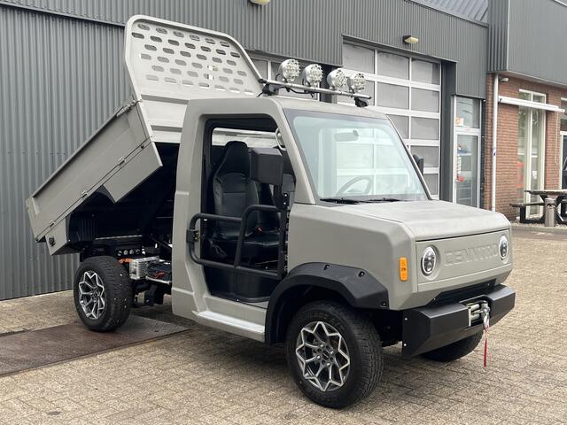 Cenntro Teemak Logistar Kipper 100% elektrisch Nieuw ideaal voor Camping Golfbaan Vakantiepark Golfkar Achteruitrijcamera Kipper Kieper