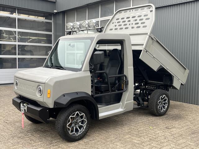 Cenntro Teemak Logistar Kipper 100% elektrisch Nieuw ideaal voor Camping Golfbaan Vakantiepark Golfkar Achteruitrijcamera Kipper Kieper