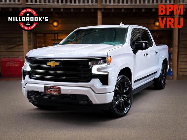 Chevrolet SILVERADO High Country 6.2 V8 420 PK, BPM VRIJ, Black edition, full options