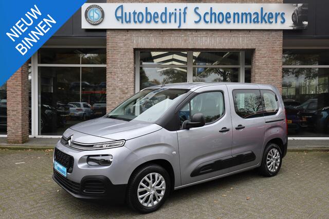 Citroen BERLINGO 1.2 PureTech 5-PERSOONS CRUISE CLIMA VERKEERSBORD/RIJBAANDETECTIE