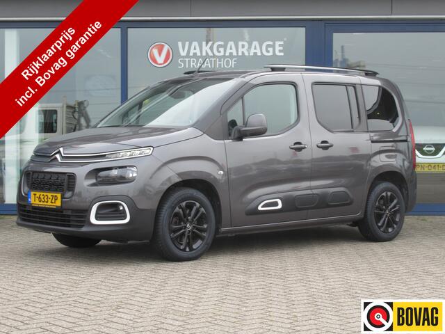 Citroen BERLINGO 1.2 PureTech Feel, Automaat / Carplay + Android Auto / Trekhaak / Camera / Navigatie / 16' LMV
