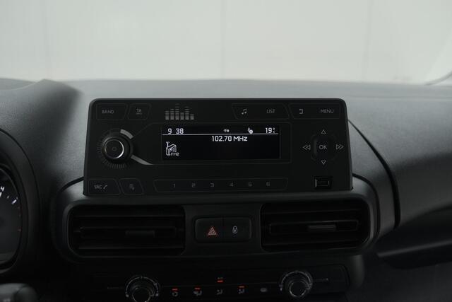 Citroen BERLINGO 1.5 BlueHDI Control | Lage Kilometerstand | Schuifdeur Rechts | Airco | Vloerplaat