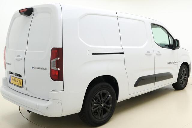 Citroen BERLINGO ë-Berlingo L2 50 kWh 136 PK | 100% Elektrisch | 3-zits | Camera | Parkeersensor | Betimmering | Navigatie | Dodehoekdetectie | Stuurverwarming | Cruise Control | Demo