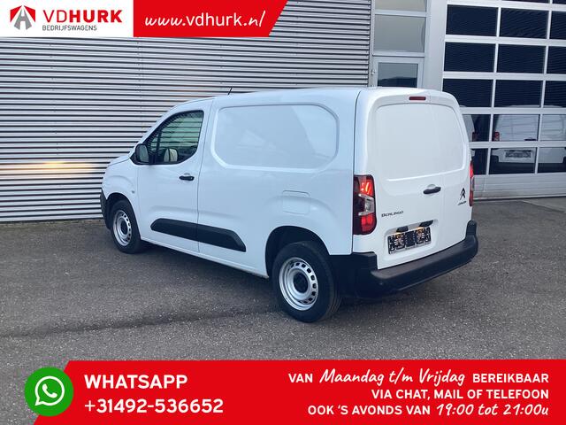 Citroen BERLINGO 1.2 PureTech 110 pk BENZINE BPM VRIJ! Carplay/ Navi/ Airco/ Cruise /PDC