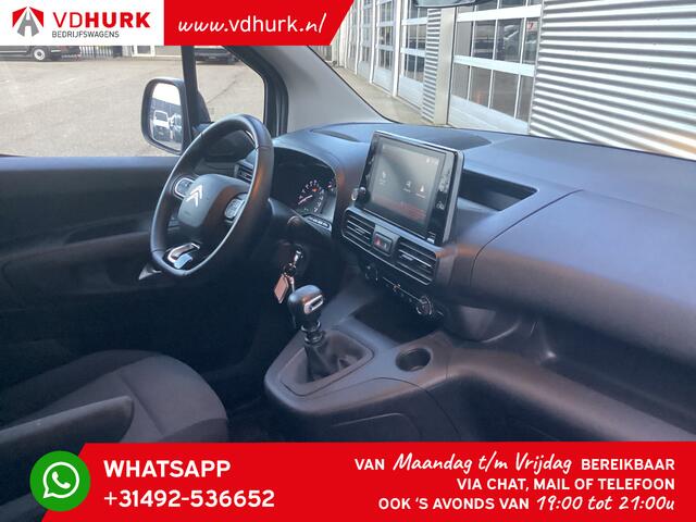 Citroen BERLINGO 1.2 PureTech 110 pk BENZINE BPM VRIJ! Carplay/ Navi/ Airco/ Cruise /PDC