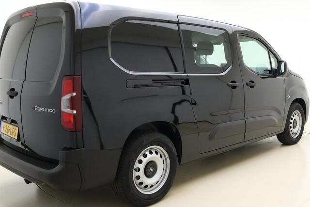 Citroen BERLINGO ë-Berlingo 136 Flex Crewcab L2 50 kWh 100% Elektrisch | 5-Zits of 2-Zits | Verschuifbaar tussenschot | Airco | Cruise Control | Mirror screen | Dubbele schuifdeur | Radio | Nieuw uit voorraad