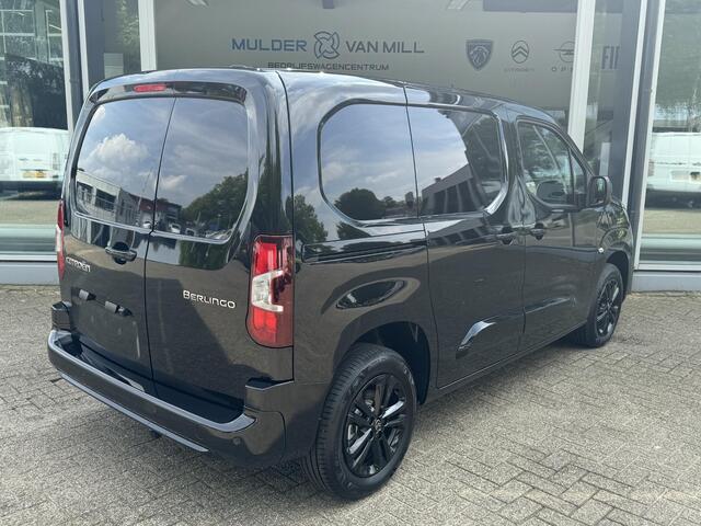 Citroen BERLINGO GB L1 1.5 BlueHDi 130pk EAT8 AUTOMAAT | Houten afwerking laadruimte | Multimedia | Carplay | Achteruitrijcamera | Parkeersensoren achter | Keyless Entry | Climate control | Exterieur pakket | 16 inch zwarte velgen | Reservewiel | Trekhaak voorbereiding