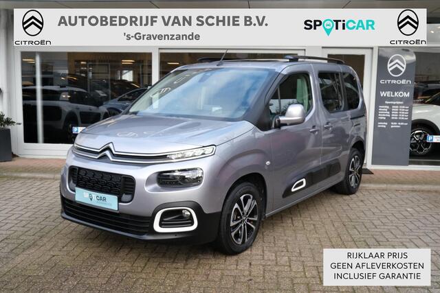 Citroen BERLINGO PT 110 Shine Modutop Panoramadak | Camera | HUD | Navi | PDC v+a