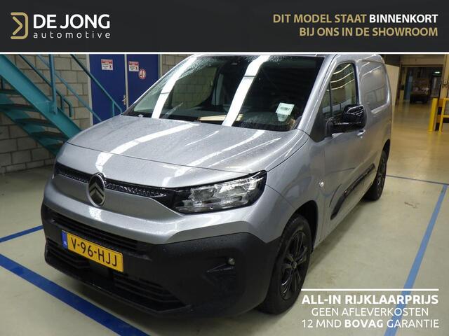 Citroen BERLINGO 1.5 BlueHDi 130 EAT8 S&S L1 Apple Carplay/Camera/16"Velgen zwart/Laadvloer/Keyless/Pack Look/Trekhaak/GEEN AFLEVERKOSTEN