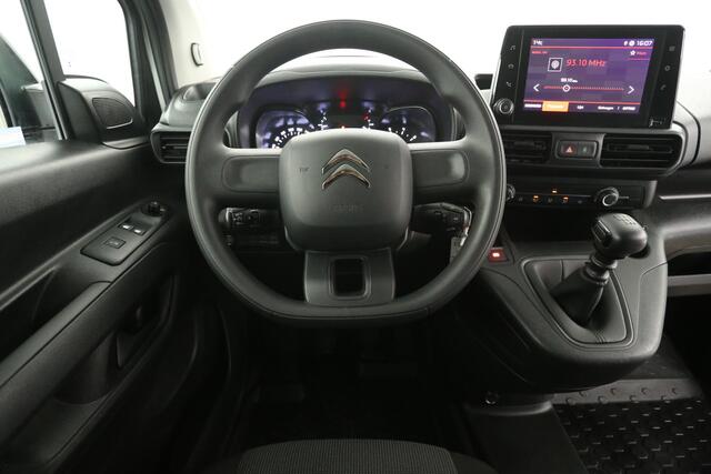 Citroen BERLINGO 1.2 PureTech L1H1 | BENZINE | EMISSIEVRIJE ZONE | 111PK Airco Carplay Cruise Navigatie Parkeersensoren Elektrpakket