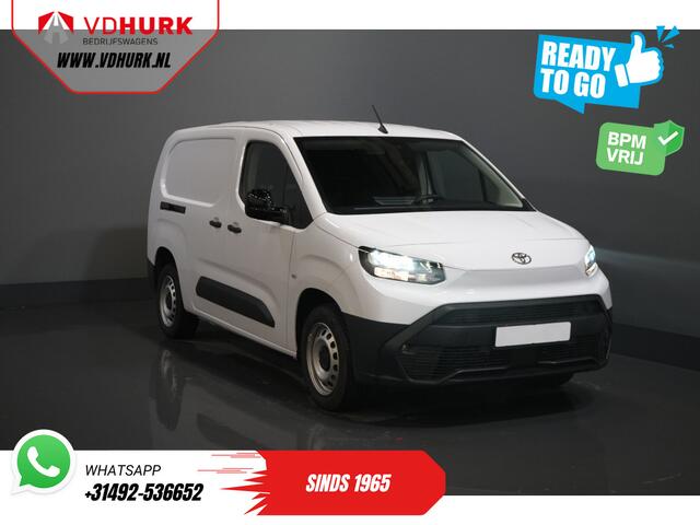 Citroen BERLINGO (ProAce City) 1.5 130 pk Aut. L2 BPM VRIJ! LED/ Virtual Cockpit/ 3 pers./ Carplay/ Camera/ Climate/ PDC/ Cruise