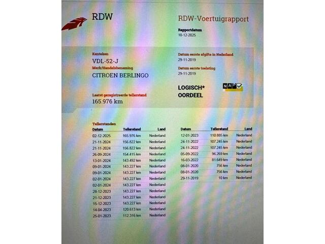 Citroen BERLINGO XL 1.5 BlueHDI Worker 3P AUTOMAAT NAVI PDC NAP APK 12-2026