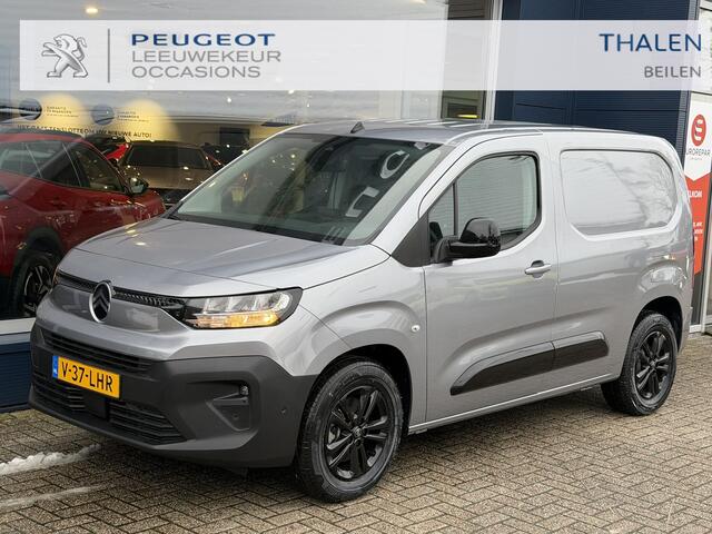 Citroen BERLINGO ë-Berlingo 136 L1 50 kWh | Automaat | 100% Elektrisch | 3 zits | Pack Look | Navigatie | Achteruitrijcamera | Lichtmetalen Velgen | Parkeersensoren | Dodehoekdetectie | DAB | Vloer + zijwand bekleding.