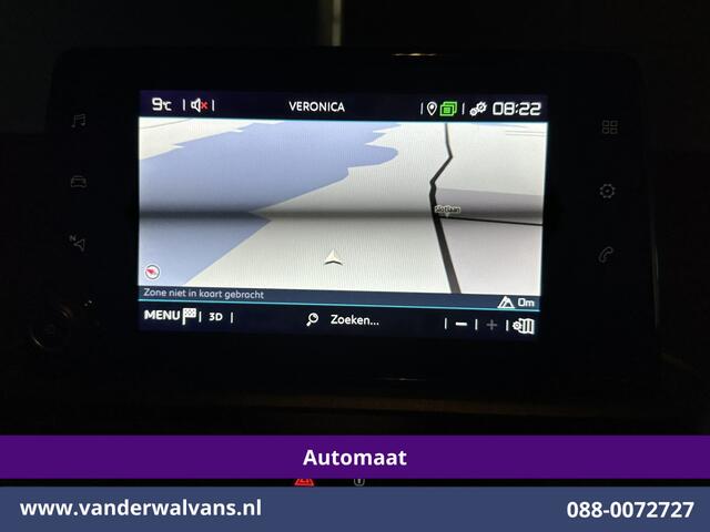 Citroen BERLINGO 1.5 BlueHDI 131pk Automaat L1H1 Euro6 Airco | 3-Zits | Navigatie | Apple Carplay Android Auto, Cruisecontrol, Parkeersensoren, Bijrijdersbank