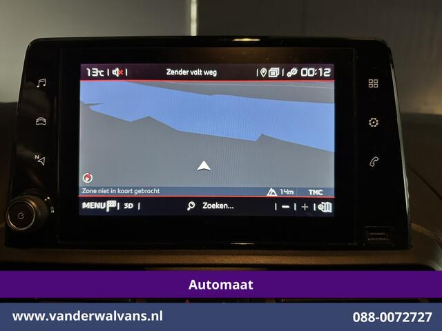 Citroen BERLINGO 1.2 PureTech 130pk Automaat L1H1 Benzine Euro6 Airco | 3-Zits | 2x Zijdeur | Navigatie | Camera Apple Carplay, Android Auto, Cruisecontrol, Parkeersensoren, Bijrijdersbank